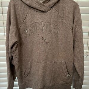 American Eagle Outfitters Tan Hoodie